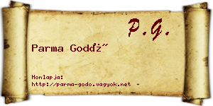 Parma Godó névjegykártya